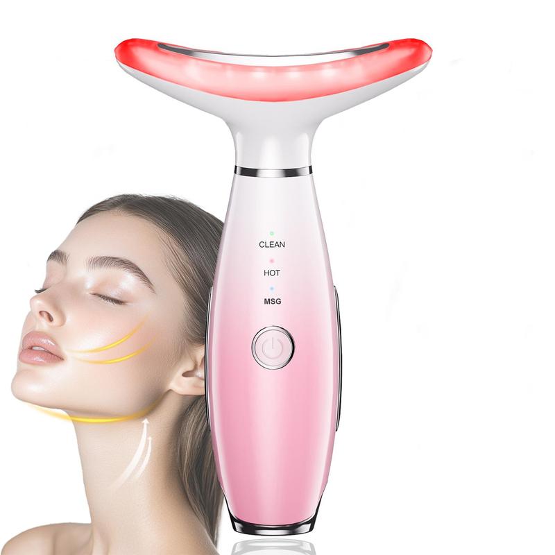 Facial Massager Tool for Skin Care and Double Chin Neck Massage, Face Sculpting Device with Thermal Technology