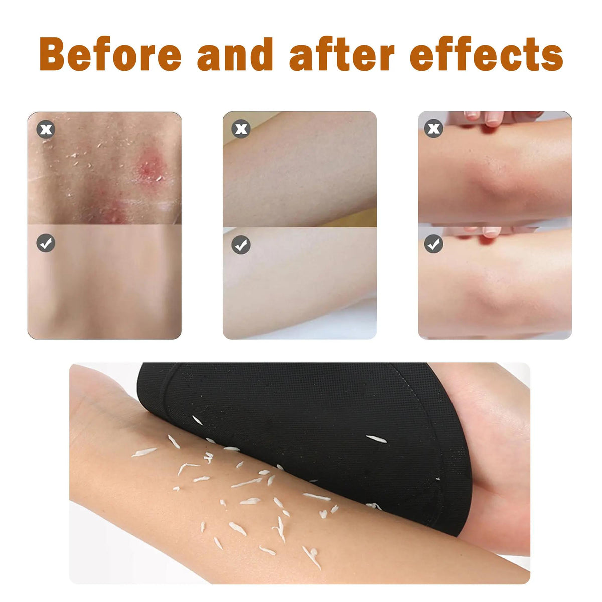 4 Counts Soft Rubber Shower Scrubber for Efficient Body Cleansing and Gentle Exfoliation