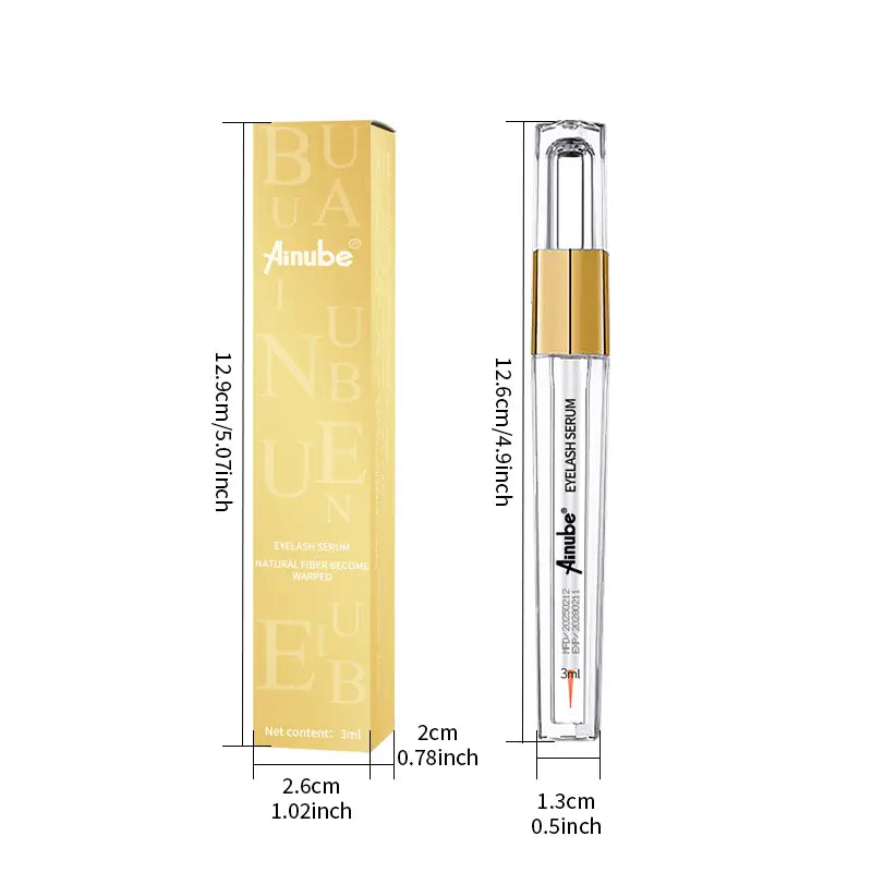 Eyelash Enhancer Lash Serum - 3ml+3ml Buy 1 Free 1, Plant-Based Tech for Longer Lashes
