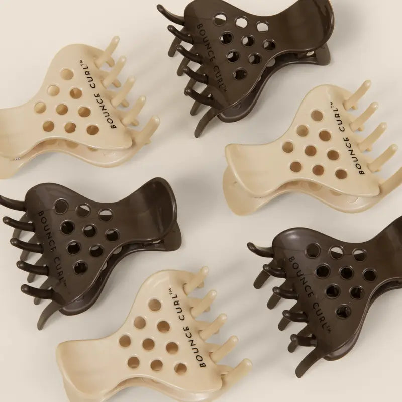 Volume Root Clips for Hair - Brown and Tan Styling Tools for Natural Lift