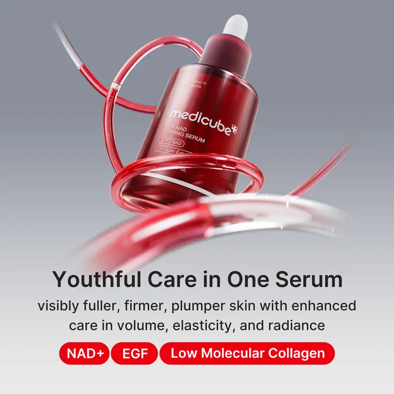 NAD+ EGF Firming Serum - Anti-Aging Collagen Extract for Elasticity and Radiance