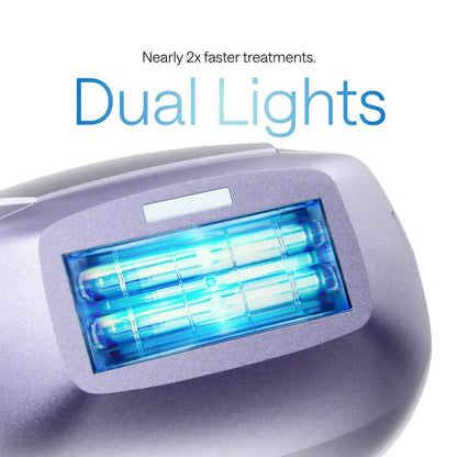 Laser Hair Removal Device with Ice-Cooling Technology, Dual Lights Skin Sensor & SHR Mode