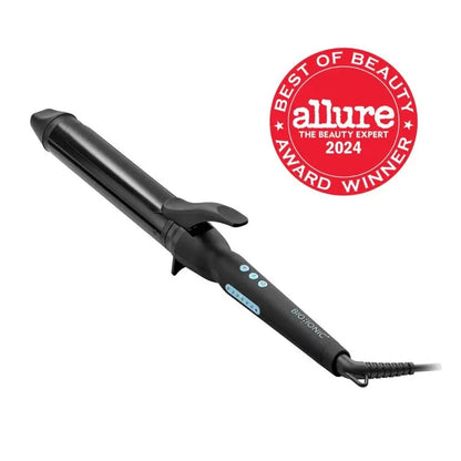 Long Barrel Curling Iron with Adjustable Heat Settings for Voluminous Curls and Waves