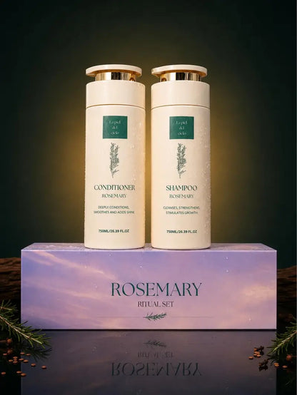 Rosemary Hair Care Collection - Strengthening Shampoo, Conditioner, and Nourishing Hair Mask