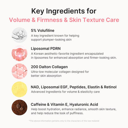 PDRN Pink Collagen Volume Multi Balm - All In One Volufiline & NAD Stick for Fine Lines