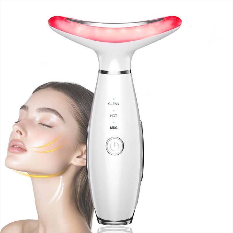 Facial Massager Tool for Skin Care and Double Chin Neck Massage, Face Sculpting Device with Thermal Technology