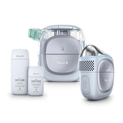 Glow At Home 2-in-1 Facial System - Professional Hydro-Extraction and Infusion Device