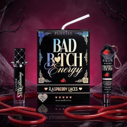 Halloween Lip Conditioner & Lip Oil Duo - Raspberry, Blackberry, and Watermelon