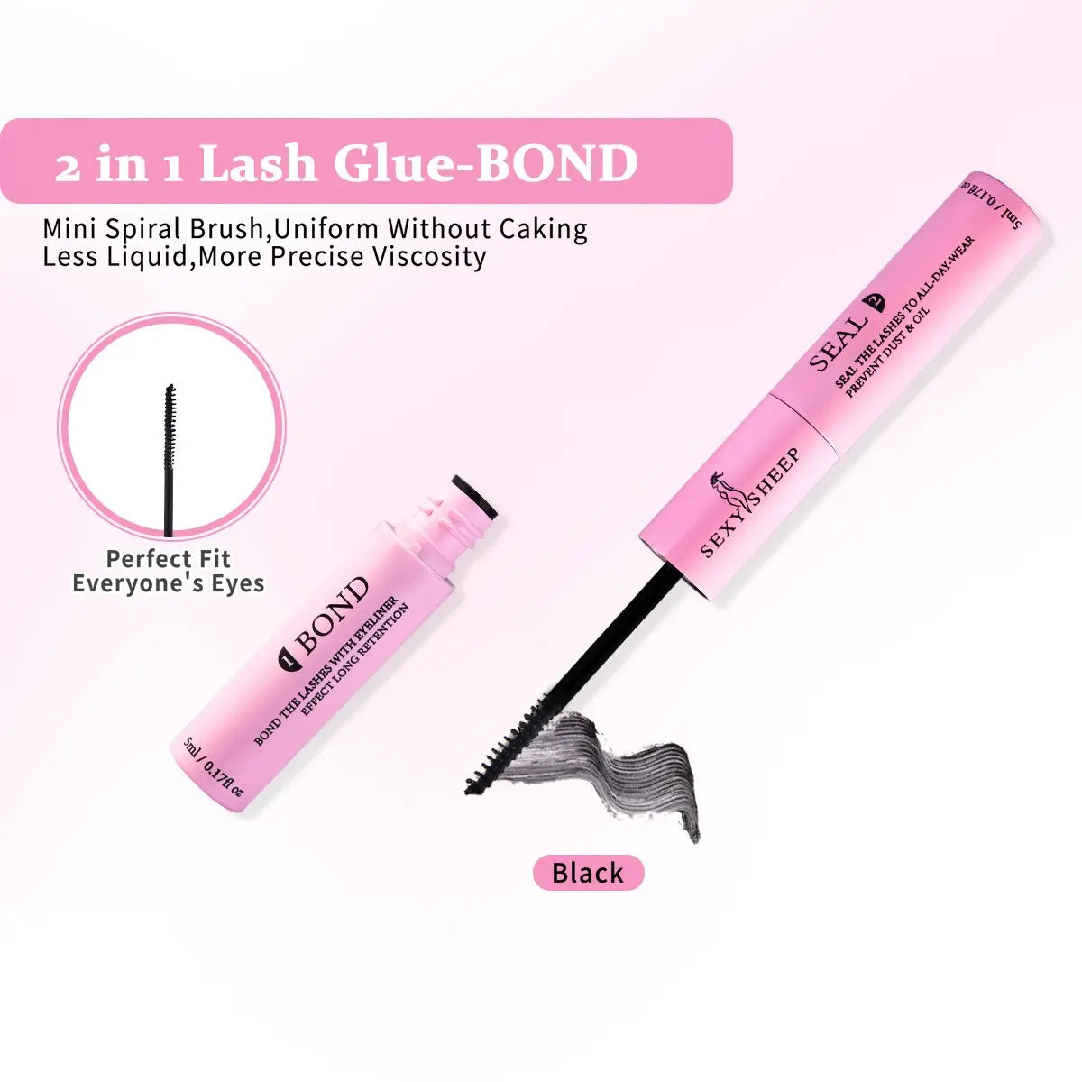 Mixed-Style Lash Clusters Kit, DIY Individual Eyelash Extensions, D-Curl Volume False Eyelashes