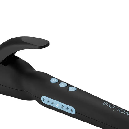 Long Barrel Curling Iron with Adjustable Heat Settings for Voluminous Curls and Waves