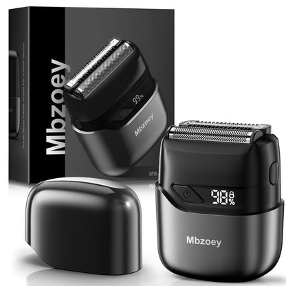 Foil Shavers for Men, Mini Razor, Compact Face Shaver, IPX7 Waterproof Wet Dry Use