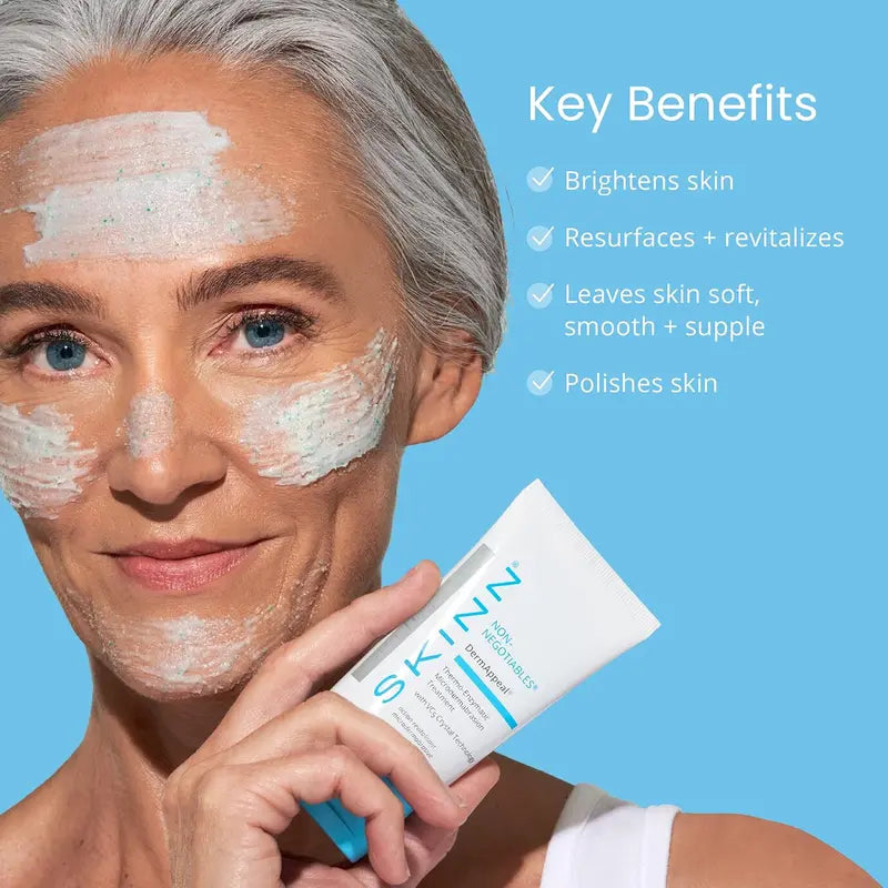 Microdermabrasion Facial Exfoliate Treatment with Advanced Crystal Technology for All Skin Types