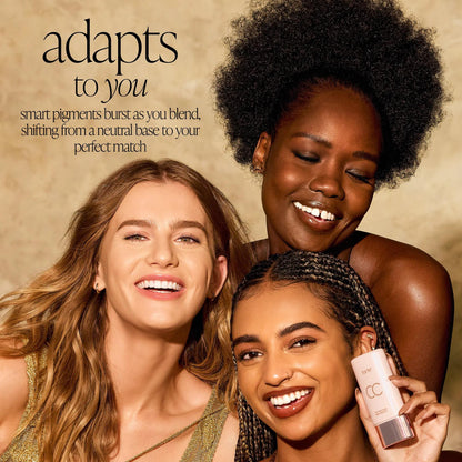 Summer Skin Essentials - CC Color-Correcting Tinted Serum + Smooth-Finish SPF 30 Mineral Setting Powder