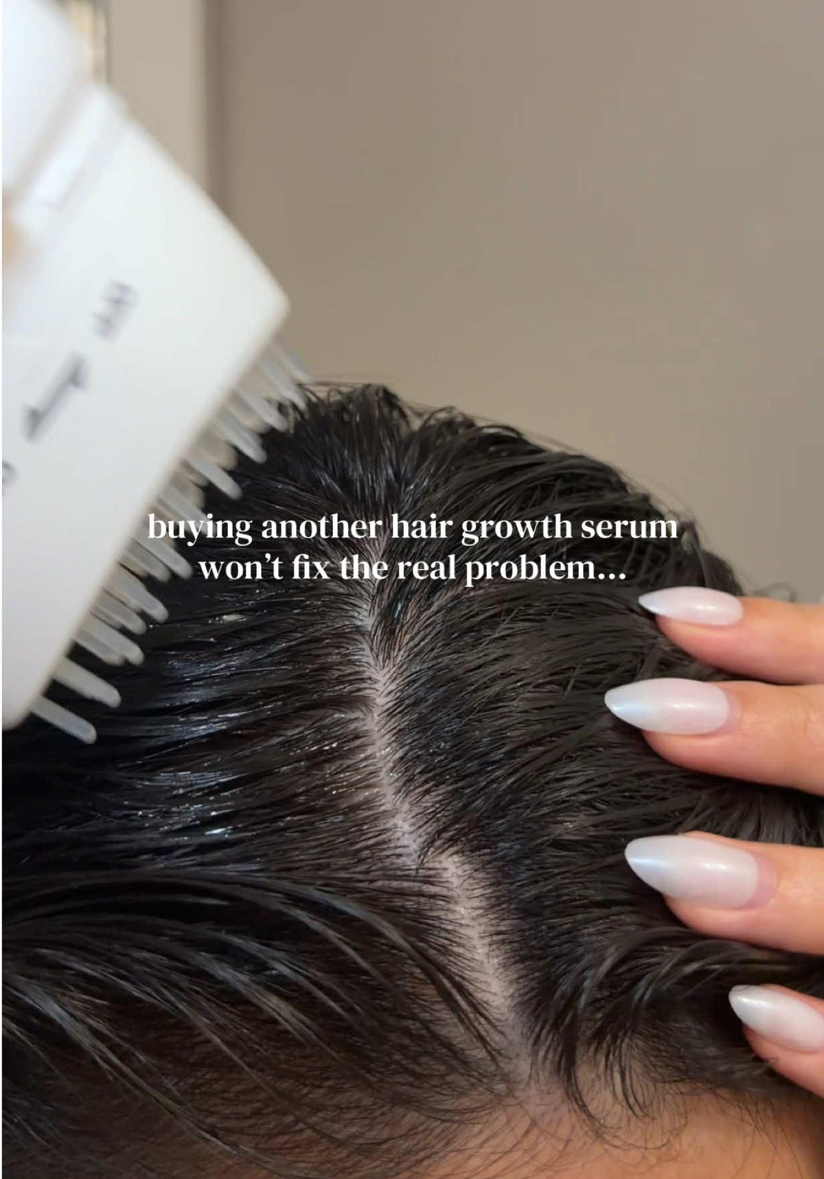 Built-in Brush Hair Serum Duo - Anti-Hair Fall & Anti-Sebum Scalp Care Ampoules