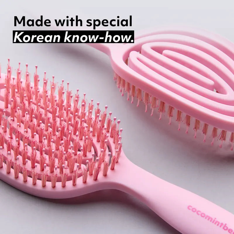 Next-Gen Boar's Hair Wellness Brush for Scalp Health, Detangling & Circulation Boost