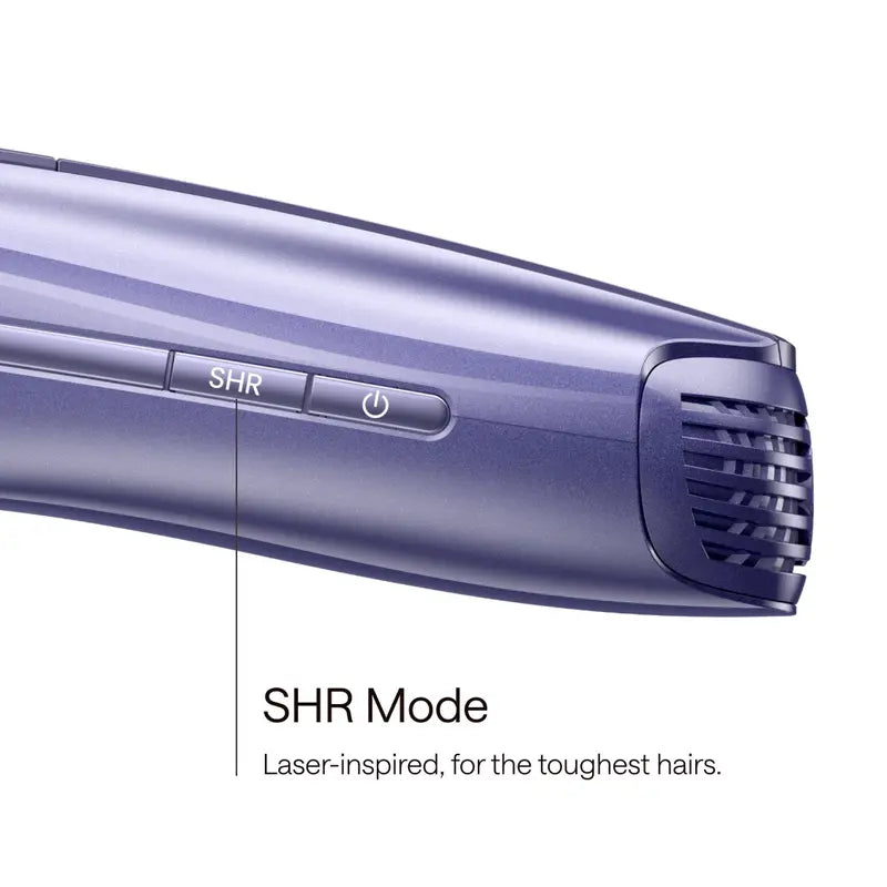 Laser Hair Removal Device with Ice-Cooling Technology, Dual Lights Skin Sensor & SHR Mode