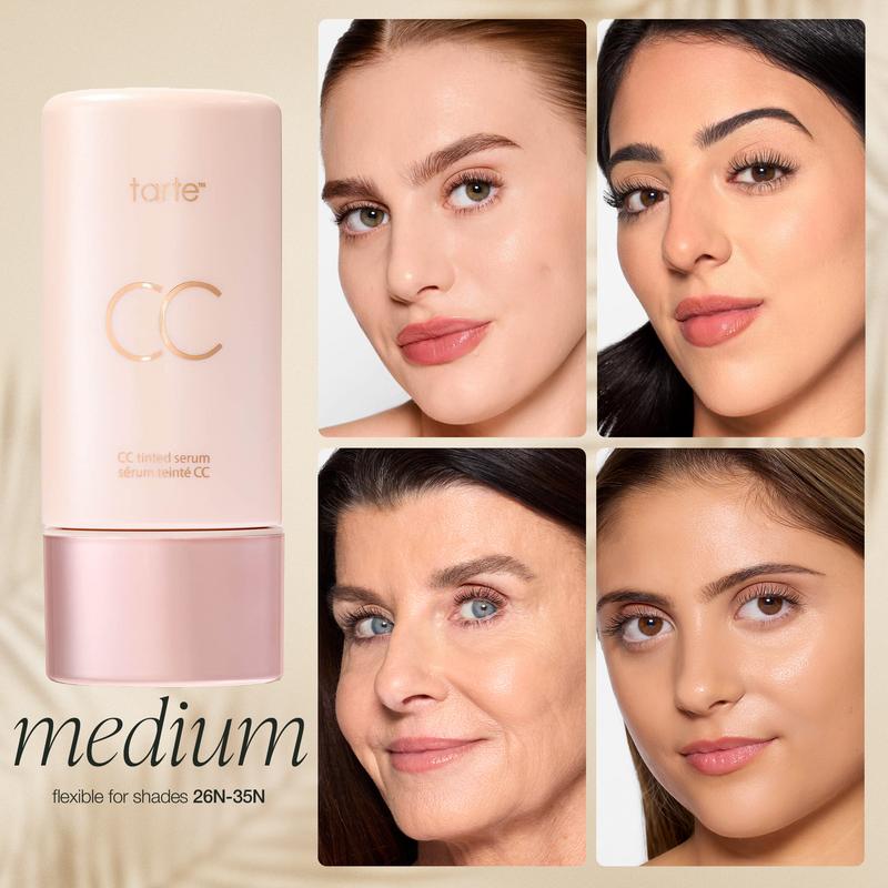 CC Color-Correcting Tinted Serum with SPF Protection - Lightweight Skin Tint