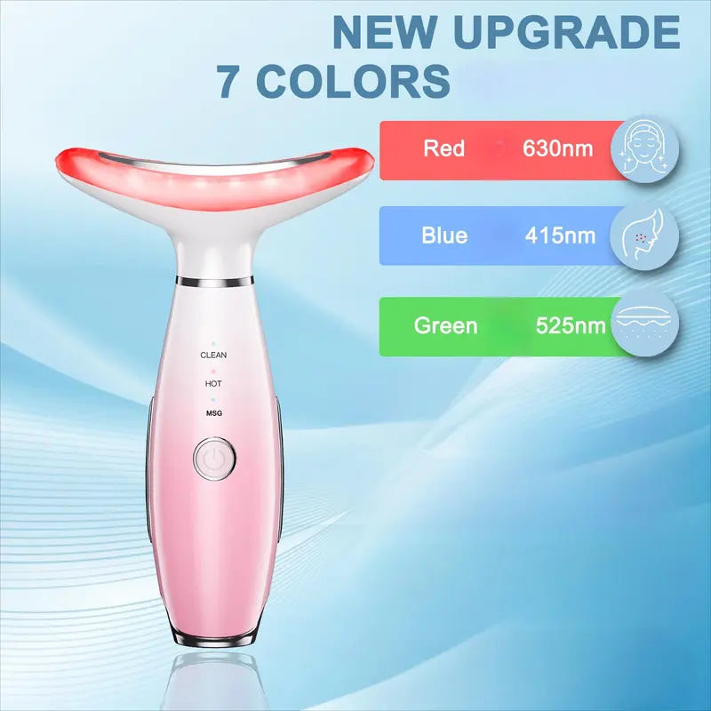 Facial Massager Tool for Skin Care and Double Chin Neck Massage, Face Sculpting Device with Thermal Technology