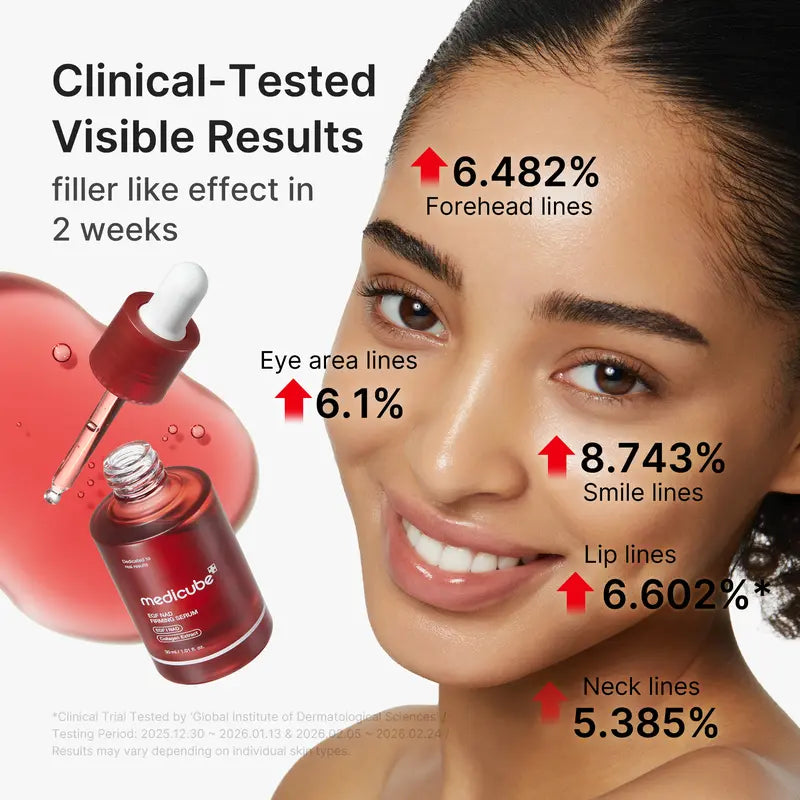 NAD+ EGF Firming Serum - Anti-Aging Collagen Extract for Elasticity and Radiance