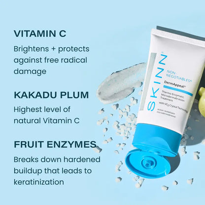 Microdermabrasion Facial Exfoliate Treatment with Advanced Crystal Technology for All Skin Types