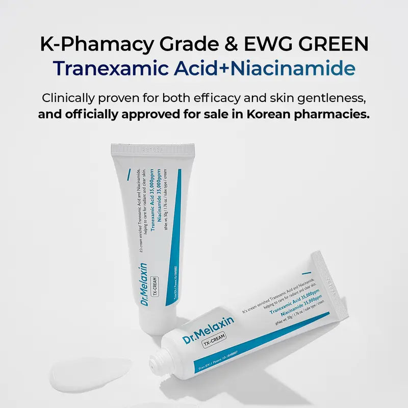 Dark Spot & Uneven Tone Peel Shot TX Duo, Exfoliating Serum & TX Cream with Tranexamic Acid