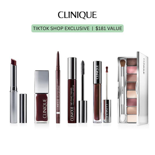 Black Honey Deluxe 6-Piece Makeup Collection - Universal Tinted Lip Balm, Mascara, and Eye Palette