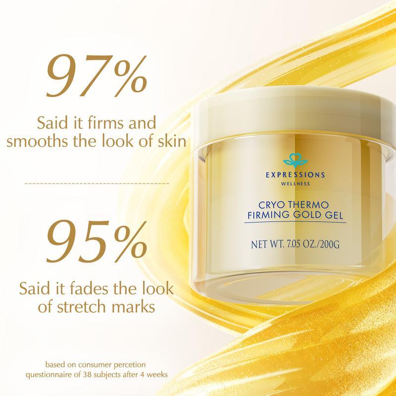 15-Day Fast-Acting Anti Cellulite Sculpting & Tightening Gold Massage Cream, 200G