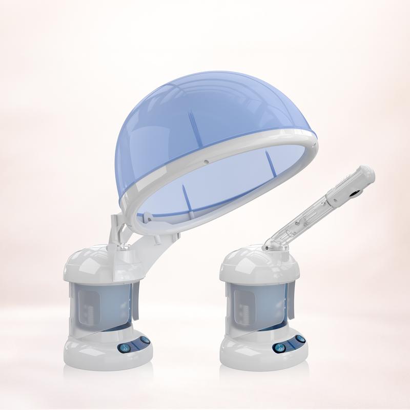 2-in-1 Hair and Facial Steamer with Ozone and UV Lamp for Deep Conditioning
