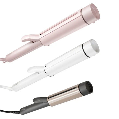 1.5 Inch Ceramic Tourmaline Curling Wand - 40M Negative Ions Large Barrel Curler