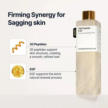 EGF Tox Toner - Forehead Firming & Wrinkle Care, PDRN & Collagen Complex for Fine Lines