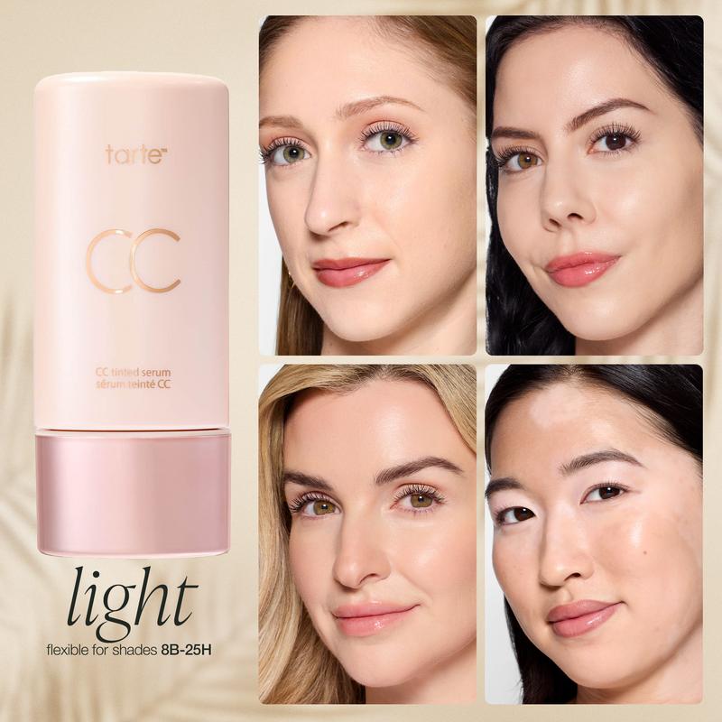 CC Color-Correcting Tinted Serum with SPF Protection - Lightweight Skin Tint