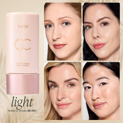 CC Color-Correcting Tinted Serum with SPF Protection - Lightweight Skin Tint