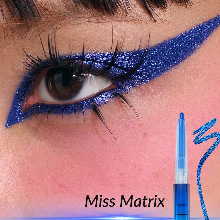 Melt-On Eyeliner - Smooth Sparkly Metallic Multichrome, Waterproof & Long-Lasting Eye Makeup