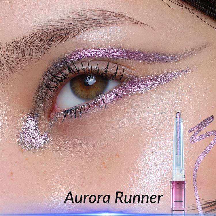 Melt-On Eyeliner - Smooth Sparkly Metallic Multichrome, Waterproof & Long-Lasting Eye Makeup