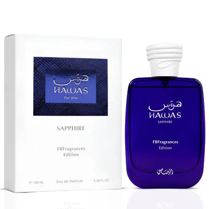 Premium Blue Edition Eau de Parfum Spray for Men, Long Lasting Masculine Fragrance 100ml (3.4 oz)