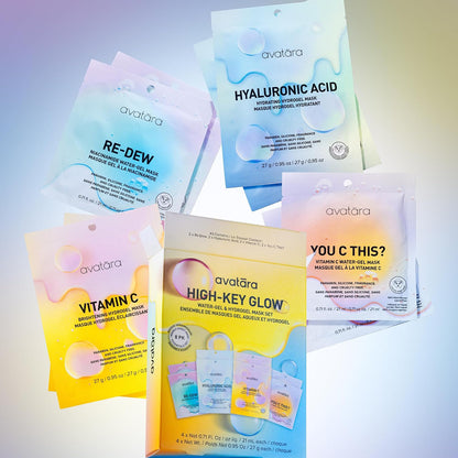 All-Stars 8-Pack Facial Sheet Mask Variety Set | Clean K-Beauty for Sensitive Skin