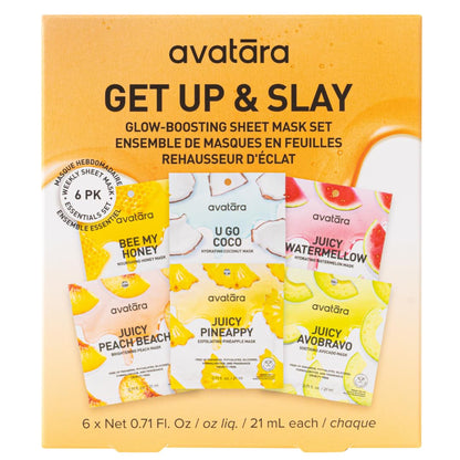 All-Stars 8-Pack Facial Sheet Mask Variety Set | Clean K-Beauty for Sensitive Skin