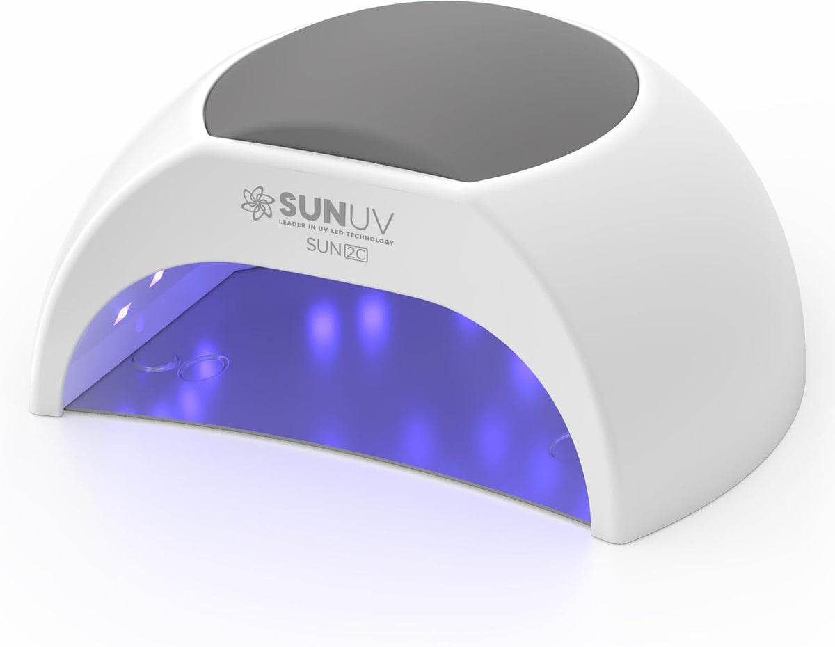 UV LED Nail Lamp for Gel Polish, Professional Curing Light with 4 Timer Settings