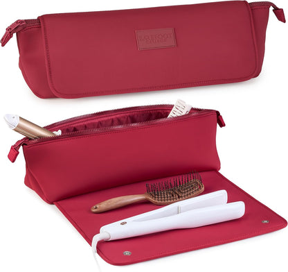 Hair Tools Travel Bag and Heat Resistant Mat (15.5") for Flat Irons, Straighteners, and Curling Irons