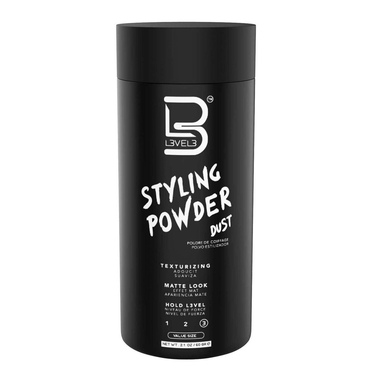 Styling Powder - Natural Look Volumizing and Texturizing Hair Powder for Men, Matte Finish