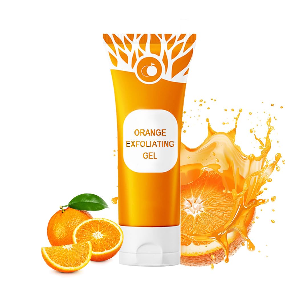 Advanced 2026 Orange Enzyme Face & Body Exfoliator - Deep Cleansing & Hydrating Formula