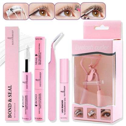 Mixed-Style Lash Clusters Kit, DIY Individual Eyelash Extensions, D-Curl Volume False Eyelashes