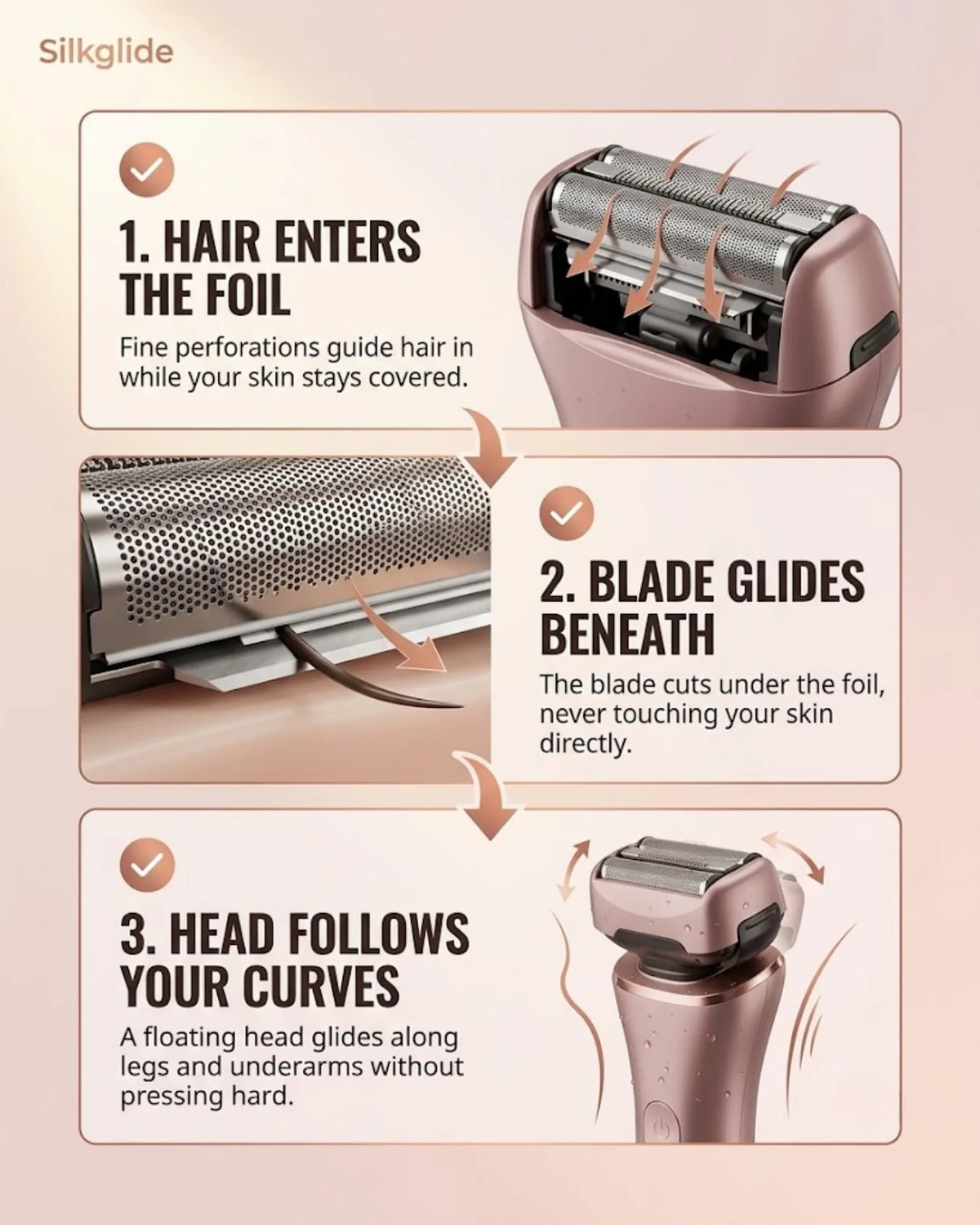 Waterproof Body Shaver for Ultra-Smooth Skin - Professional Grooming Tool