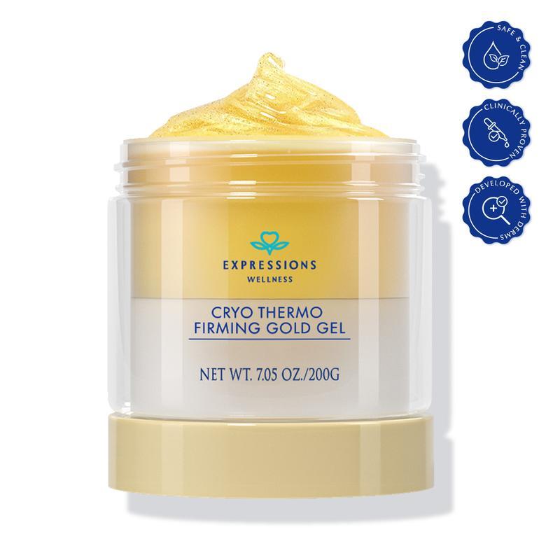 15-Day Fast-Acting Anti Cellulite Sculpting & Tightening Gold Massage Cream, 200G