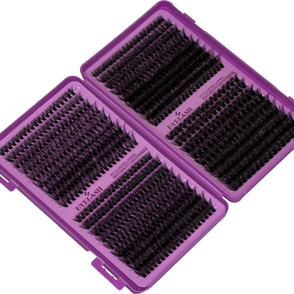 Lash Clusters Kit, 594-720pcs, 9-18mm D Curl, 30D-150D Natural Volume Individual Eyelash Set