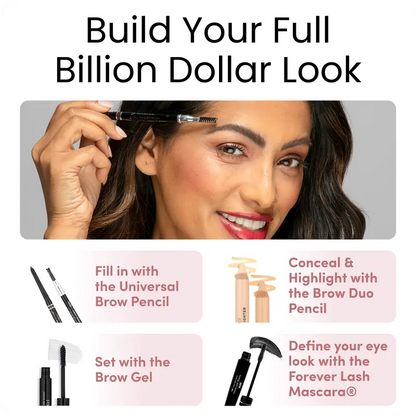 Professional Eyebrow Symmetry Mapping Kit with Precision Ruler for Perfect Makeup Application