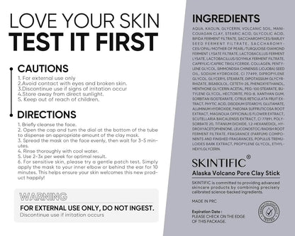 Clay Stick 2PCS Combo - Mugwort Clarifying, Volcanic Detox & Bright Boost Even Tone Deep Pore Cleansing