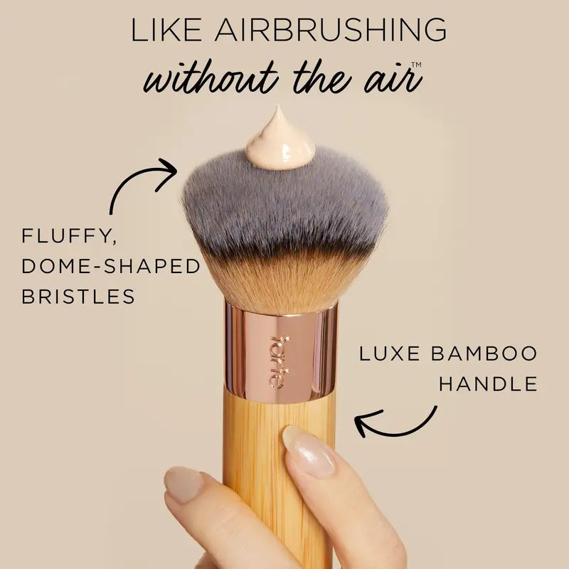 Fluffy Dome Foundation Brush - Professional Airbrushed Finish Makeup Tool
