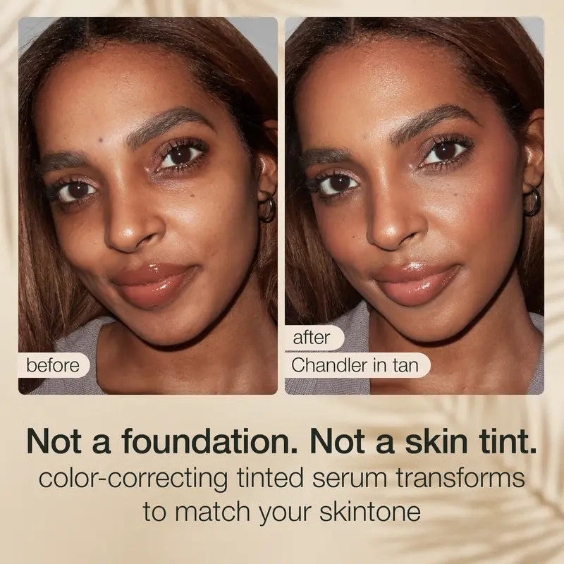CC Color-Correcting Tinted Serum with SPF Protection - Lightweight Skin Tint