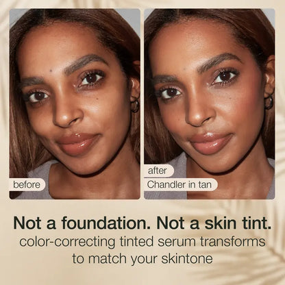 CC Color-Correcting Tinted Serum with SPF Protection - Lightweight Skin Tint